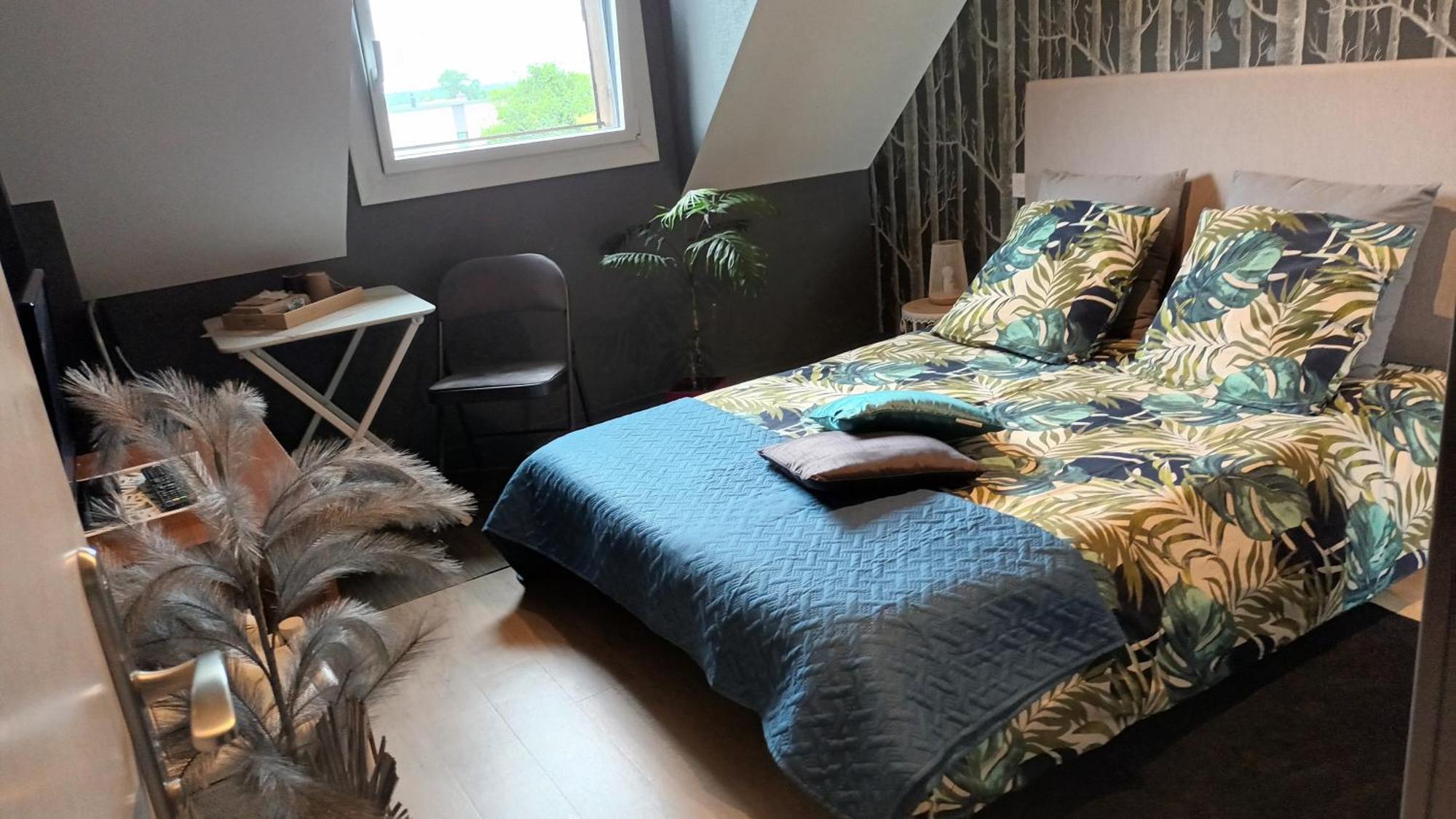 Jo Masson Bed and Breakfast Saint-Aubin-d'Aubigne Exteriör bild